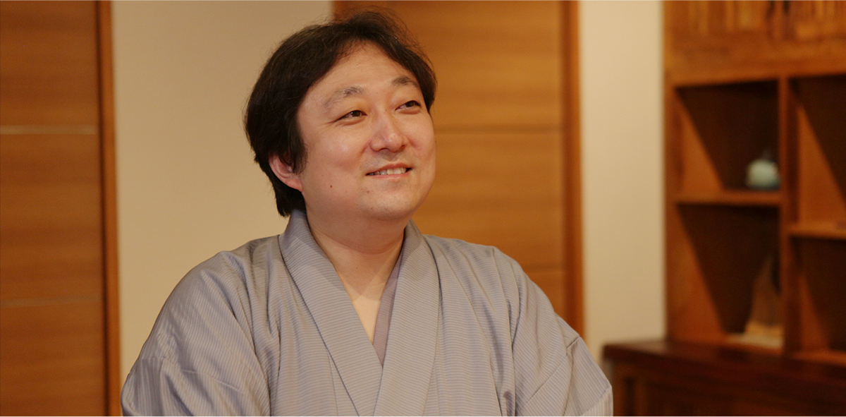 株式会社 陣屋様 ご当主のお写真